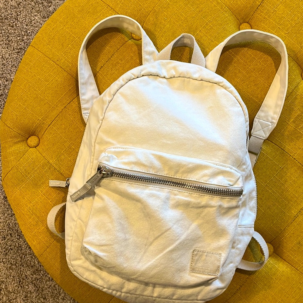 Herschel Canvas Backpack Purse